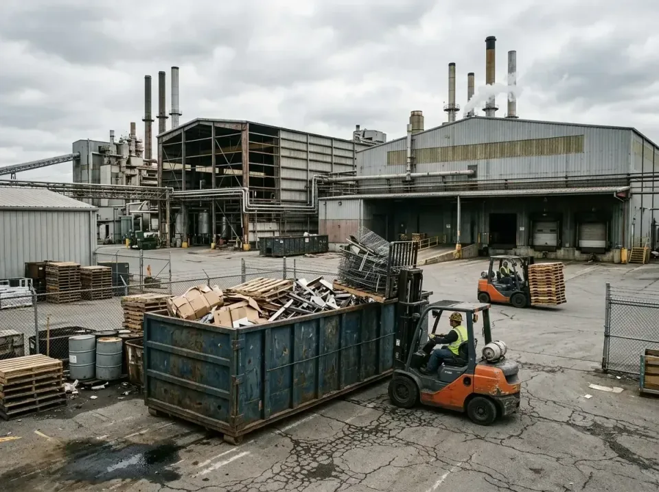industrial-factory-scrap-conta-003 — frequently asked questions, Cheap Roll-off Dumpster Rentals in Western Springs, IL